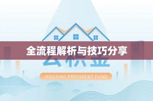 汇川全流程解析与技巧分享